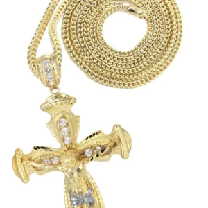 Buy 10K Gold Cross & Crucifix Necklace | Appx. 26.4 Grams