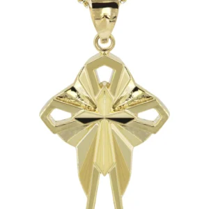 10K Yellow Gold Cross Necklace | Appx. 10.9 Grams