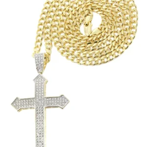 Buy Gold Cross Necklace Online