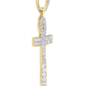 Diamond Cross Pendant | 1.02 Carats | 2.34 Grams