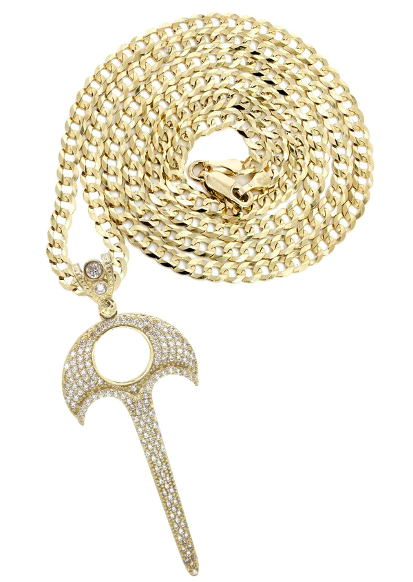 10K Yellow Gold Necklace 1