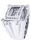 White Gold Mens Diamond Ring| 1.84 Carats| 18.66 Grams