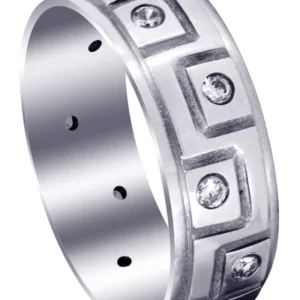 Classic Diamond Mens Engagement Ring | 0.36 Carats (Simon)