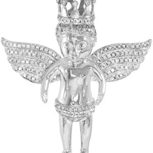 Diamond Angel Pendant | 31.37 Grams | 2.54 Carats