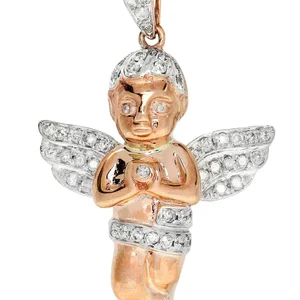 Diamond Angel Pendant | 5.85 Grams | 0.61 Carats