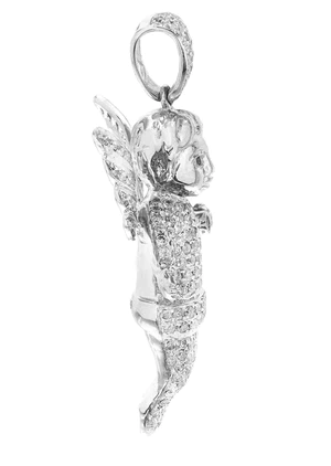 Diamond Angel Pendant21