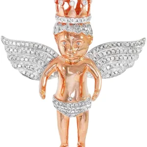 Diamond Angel Pendant | 32.43 Grams | 2.58 Carats
