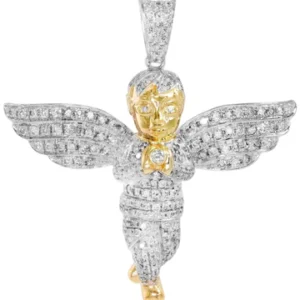 Diamond Angel Pendant | 16.03 Grams | 2.85 Carats