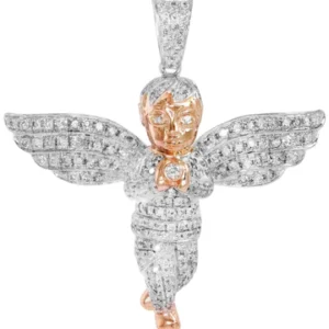 Diamond Angel Pendant | 16.86 Grams | 2.63 Carats