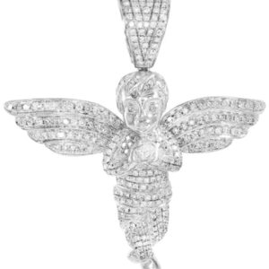 Diamond Angel Pendant | 26.69 Grams | 5.04 Carats