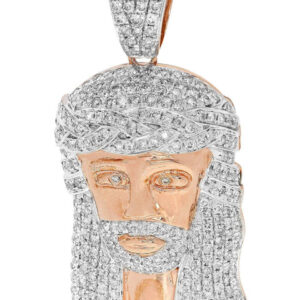 Diamond Jesus Piece | 18.86 Grams | 3.34 Carats