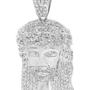 Diamond Jesus Piece | 15.02 Grams | 3.12 Carats