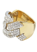 Mens Diamond Ring 2.16 Carats 12.07 Grams 2