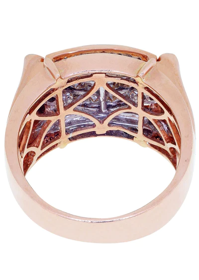 Rose Gold Mens Diamond Ring107