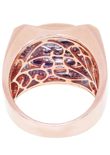 Rose Gold Mens Diamond Ring135