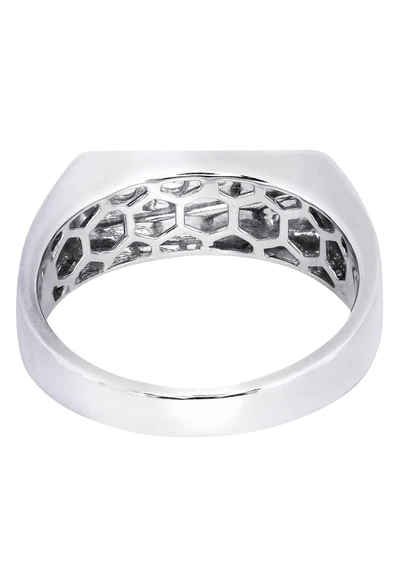 White Gold Mens Diamond Ring10