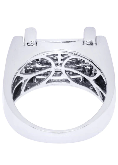 White Gold Mens Diamond Ring103