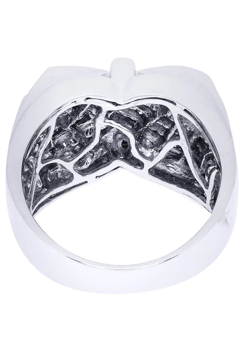 White Gold Mens Diamond Ring106