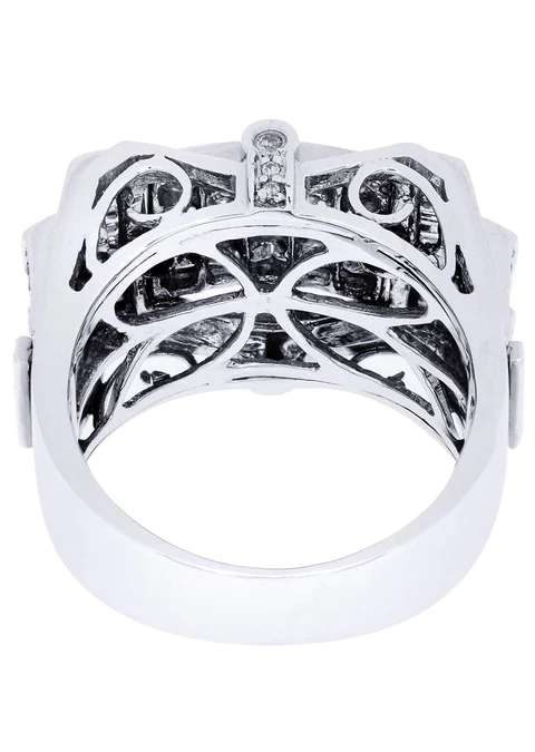 White Gold Mens Diamond Ring11