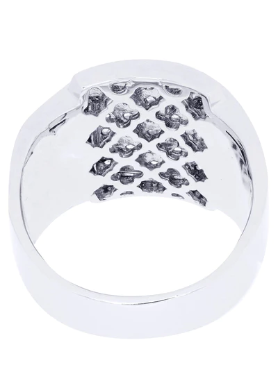 White Gold Mens Diamond Ring115