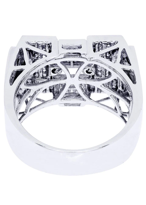 White Gold Mens Diamond Ring122