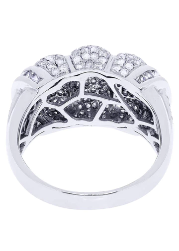 White Gold Mens Diamond Ring125