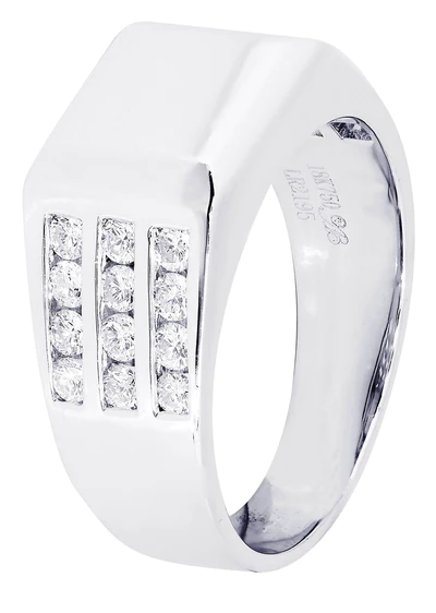 White Gold Mens Diamond Ring17