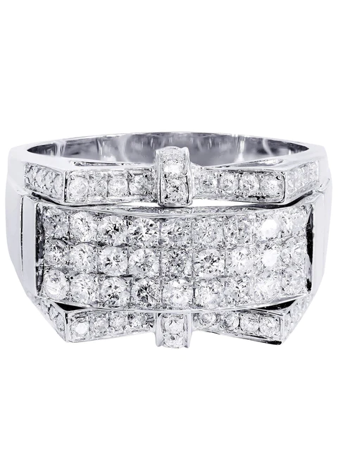 White Gold Mens Diamond Ring29