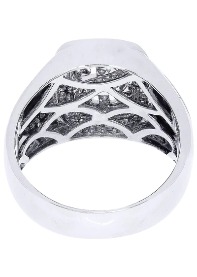 White Gold Mens Diamond Ring30