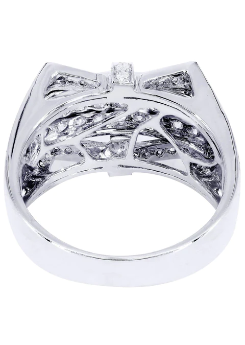 White Gold Mens Diamond Ring31