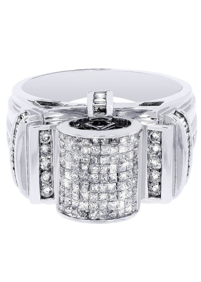 White Gold Mens Diamond Ring33