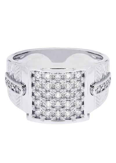 White Gold Mens Diamond Ring49