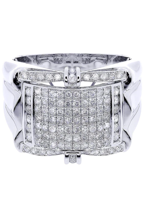 White Gold Mens Diamond Ring53