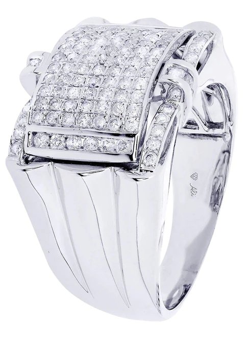 White Gold Mens Diamond Ring54