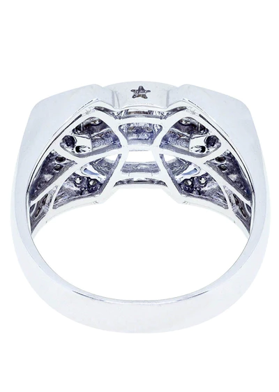 White Gold Mens Diamond Ring55