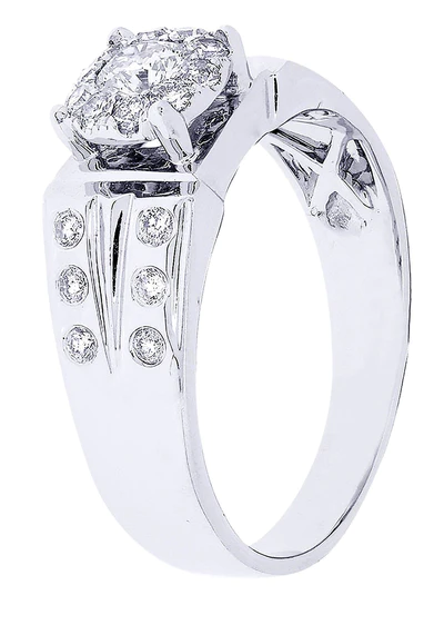 White Gold Mens Diamond Ring82