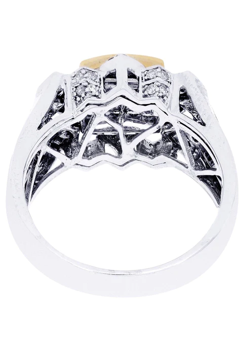 White Gold Mens Diamond Ring82