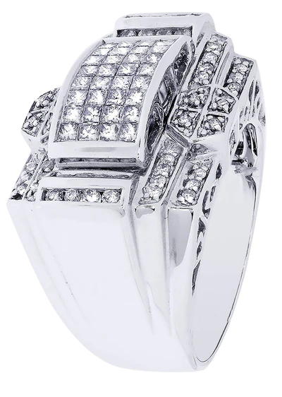 White Gold Mens Diamond Ring82