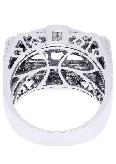 White Gold Mens Diamond Ring83