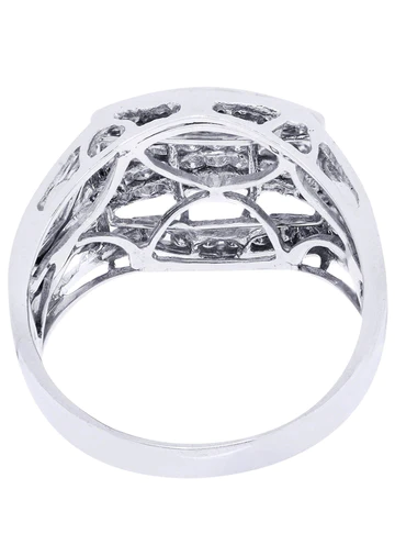 White Gold Mens Diamond Ring83