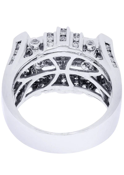 White Gold Mens Diamond Ring87