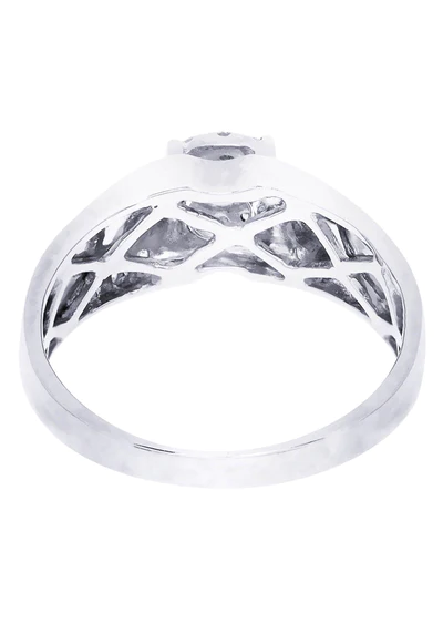 White Gold Mens Diamond Ring91