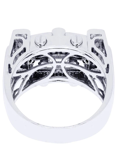 White Gold Mens Diamond Ring91