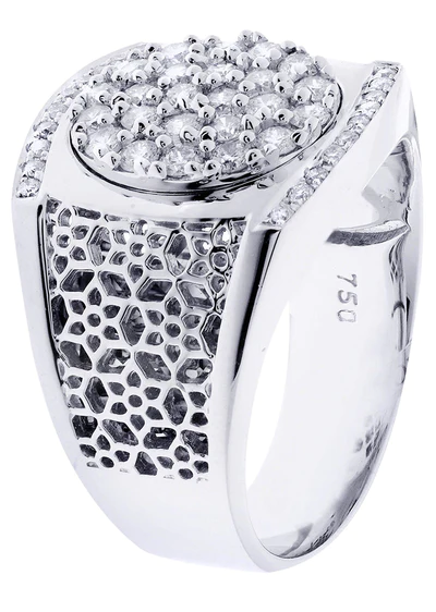 White Gold Mens Diamond Ring96