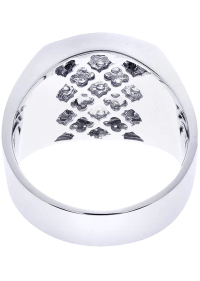 White Gold Mens Diamond Ring97