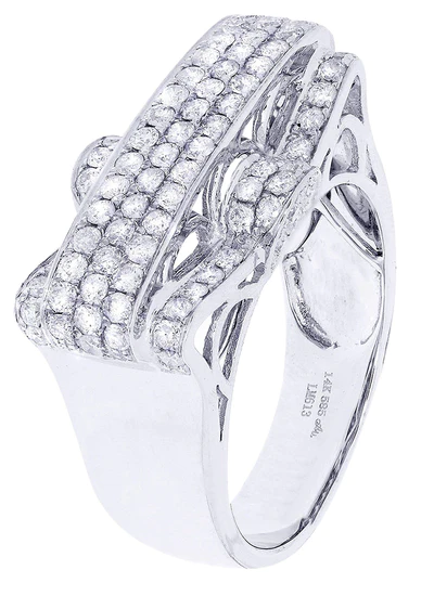 White Gold Pinky Diamond Ring10