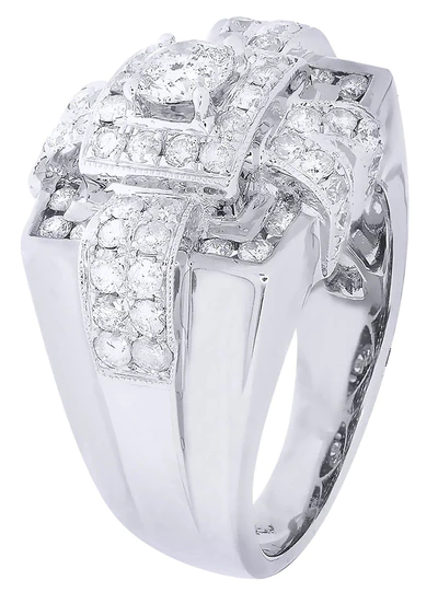 White Gold Pinky Diamond Ring6