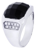 White Gold Pinky Diamond Ring| 0.37 Carats| 10.03 Grams