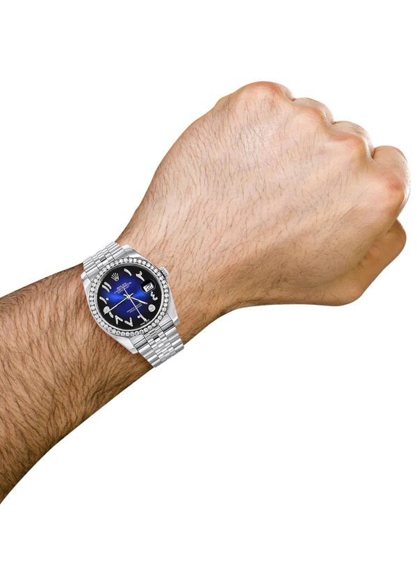 116200 Hidden Clasp Diamond Rolex Datejust Watch 3