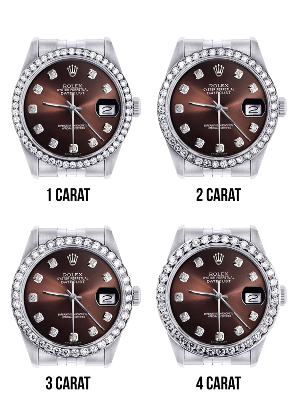 116200 Hidden Clasp Diamond Rolex Datejust Watch 7